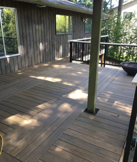 Timbertech Legacy Collection Tigerwood deck palettes